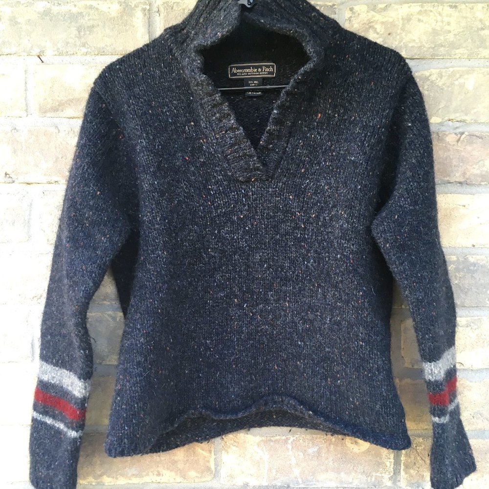 Vintage Abercrombie and Fitch sweater 100% Shetlan